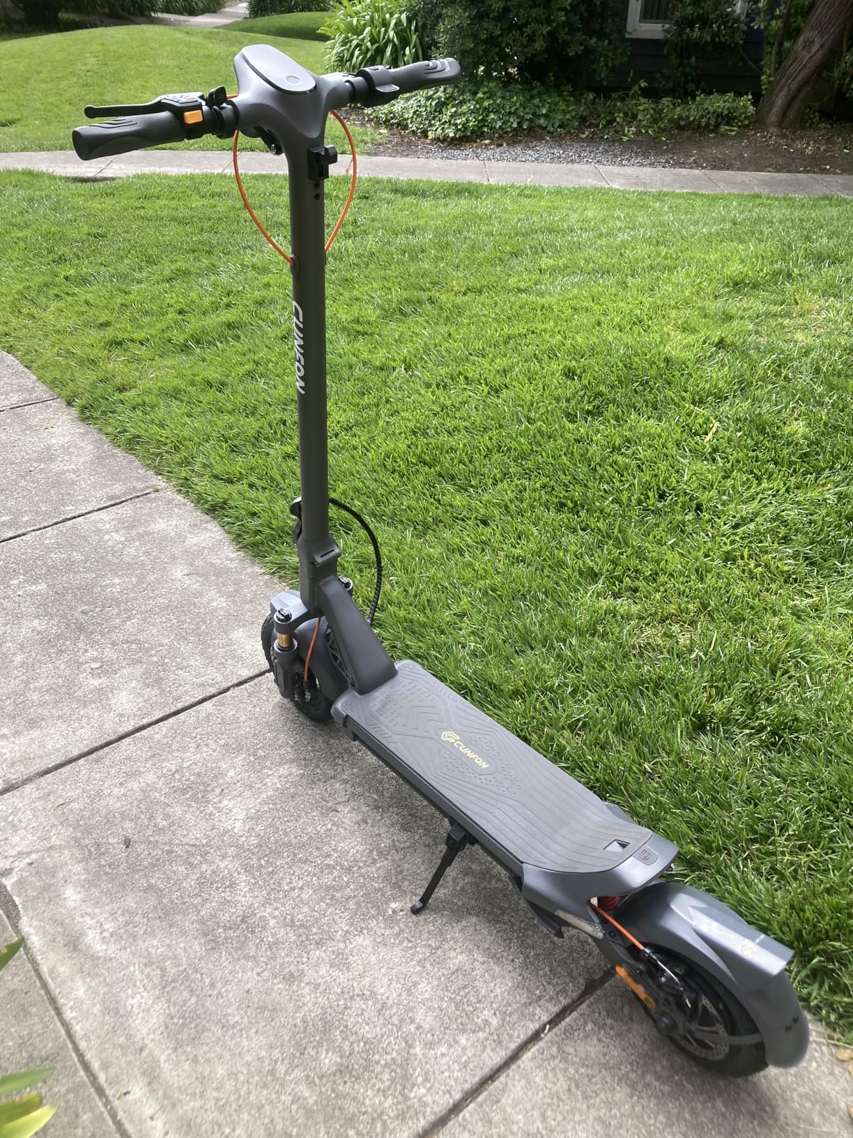 Electric Scooter- Electric Scooter for Adults, 800/1000/1600W Peak, Up to 19/25/31MPH, 25-50Miles Range, 220-330lb Load, Foldable E-Scooter for Adult Teens with Damping Adjustable Suspensions, Turn Signals customer photo 2