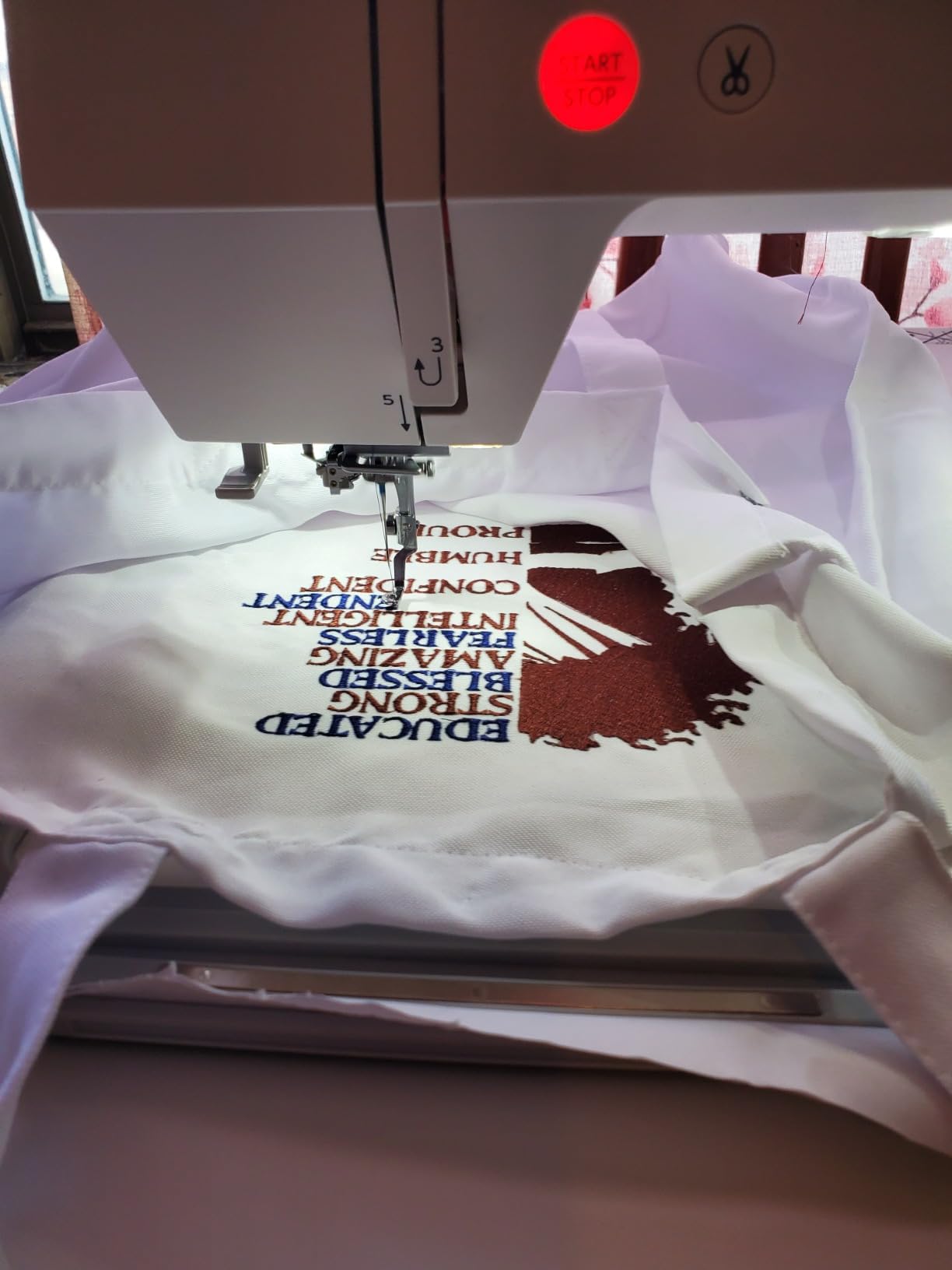 Janome Memory Craft 500e LE Embroidery Machine customer photo 1