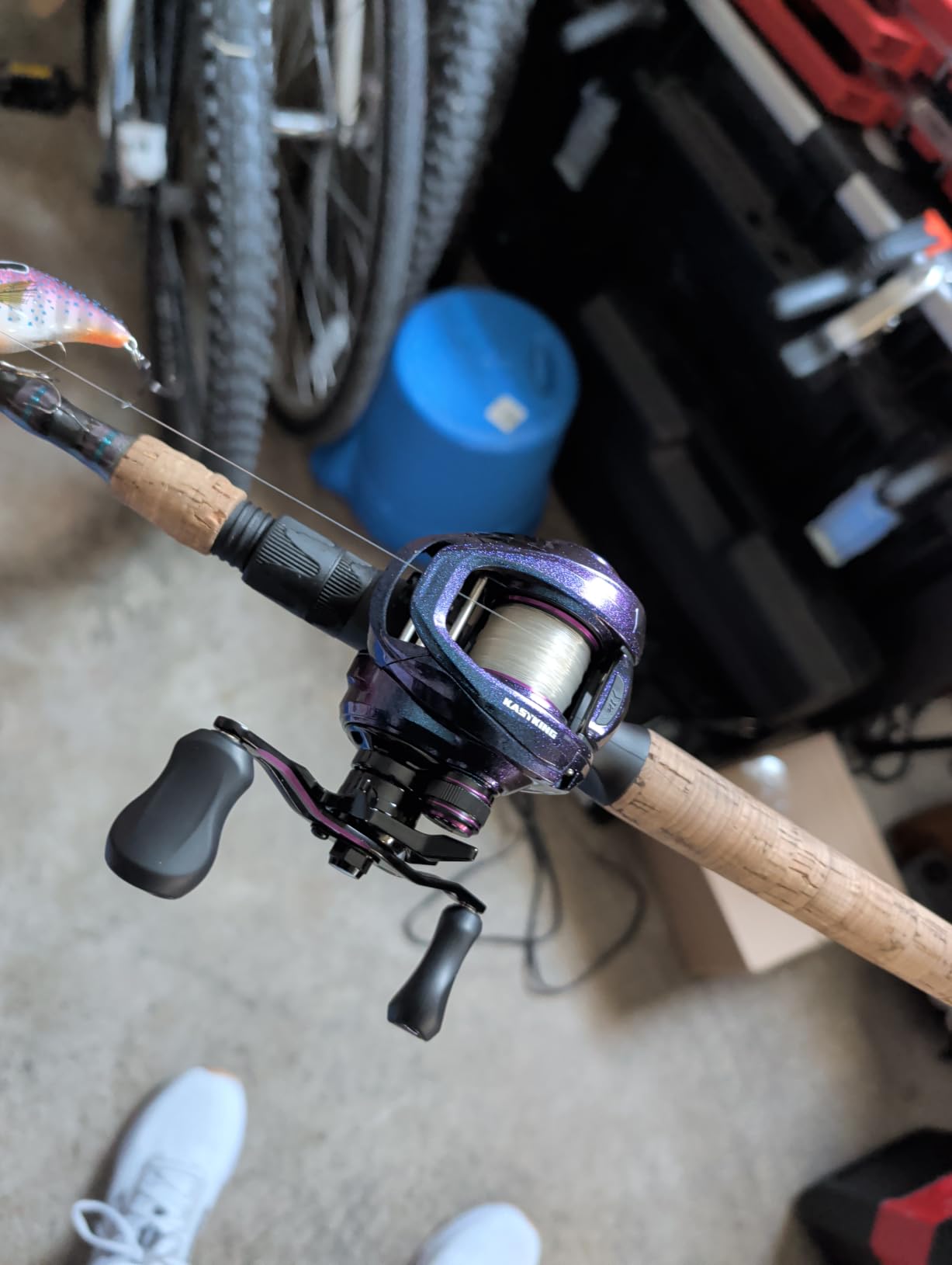 KastKing Royale Legend Pro Baitcasting Reels - AutoMag Dual Braking System, 16 Lbs Carbon Drag, 5.5oz Lightweight, 8.0:1 Gear Ratio customer photo 1