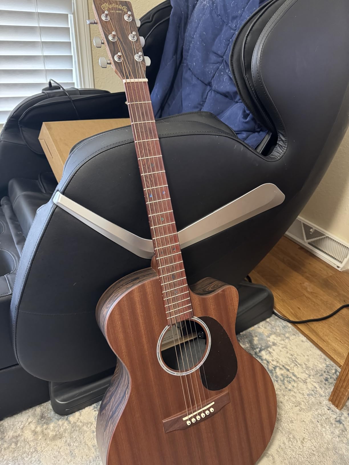 Martin GPC-X2E Ziricote Acoustic-electric Guitar - Natural customer photo 1
