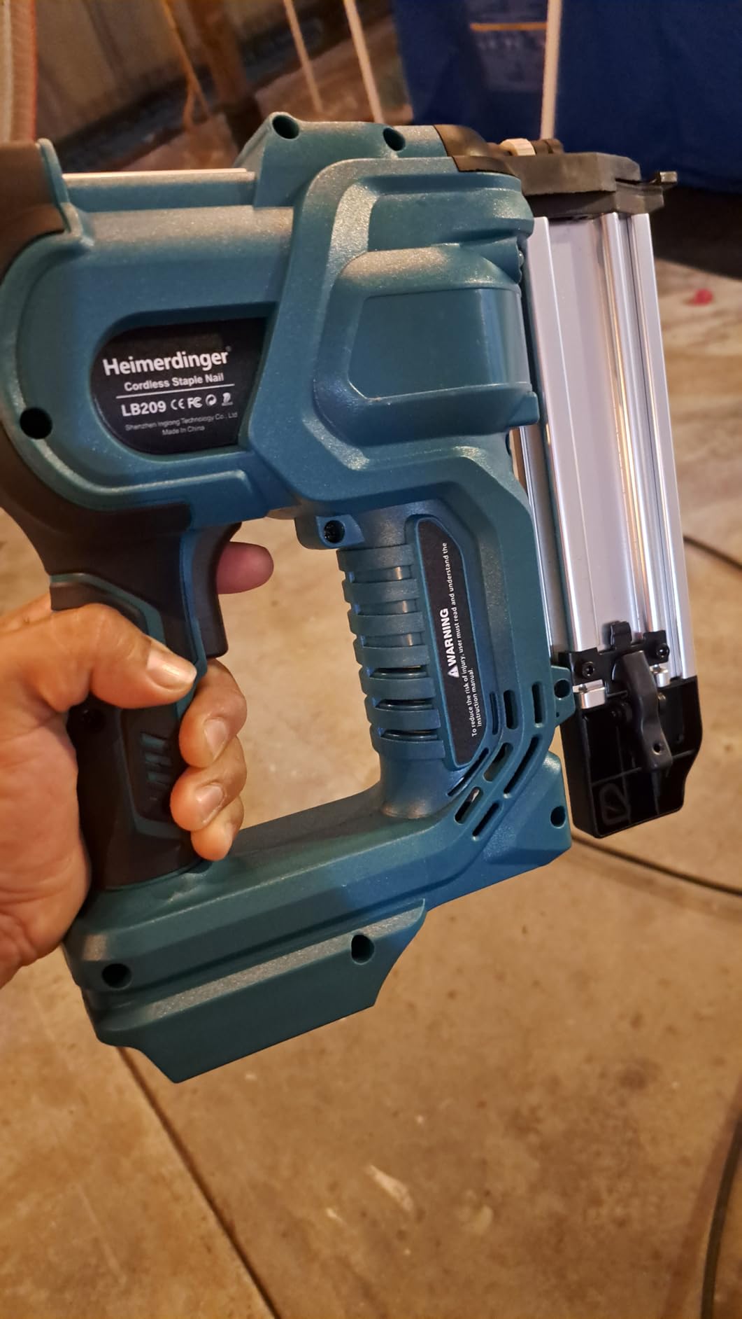 2-in-1 Brad Nailer & Stapler for Makita 18V Battery, 18GA Cordless Nail Gun customer photo 2