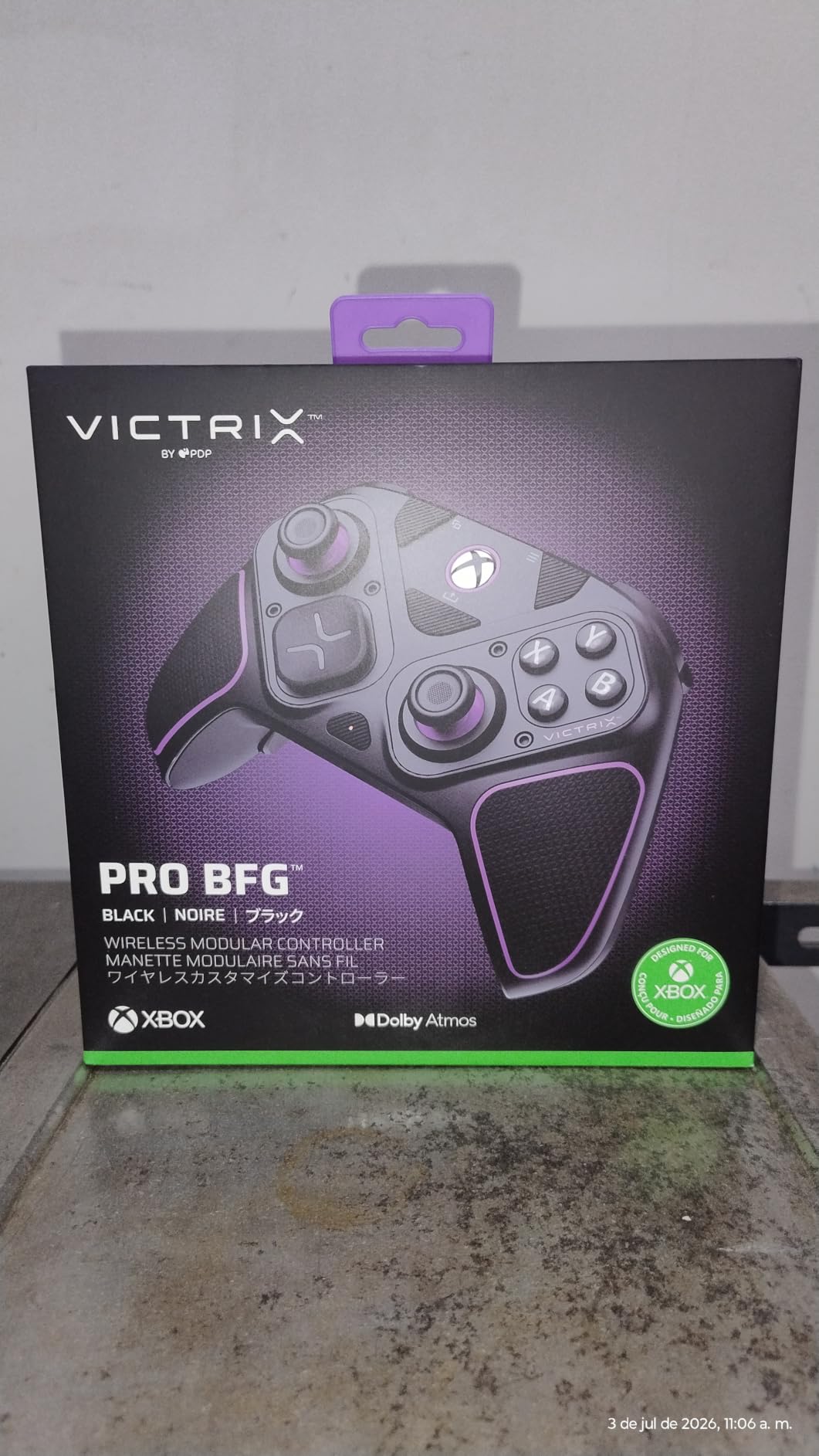 PDP Victrix Pro BFG Wireless Gaming Controller for Xbox Series X|S, Xbox One, Windows 10/11, Modular Gamepad, Dolby Atmos Audio, Remappable Buttons, Customizable Triggers/Paddles/D-Pad customer photo 2