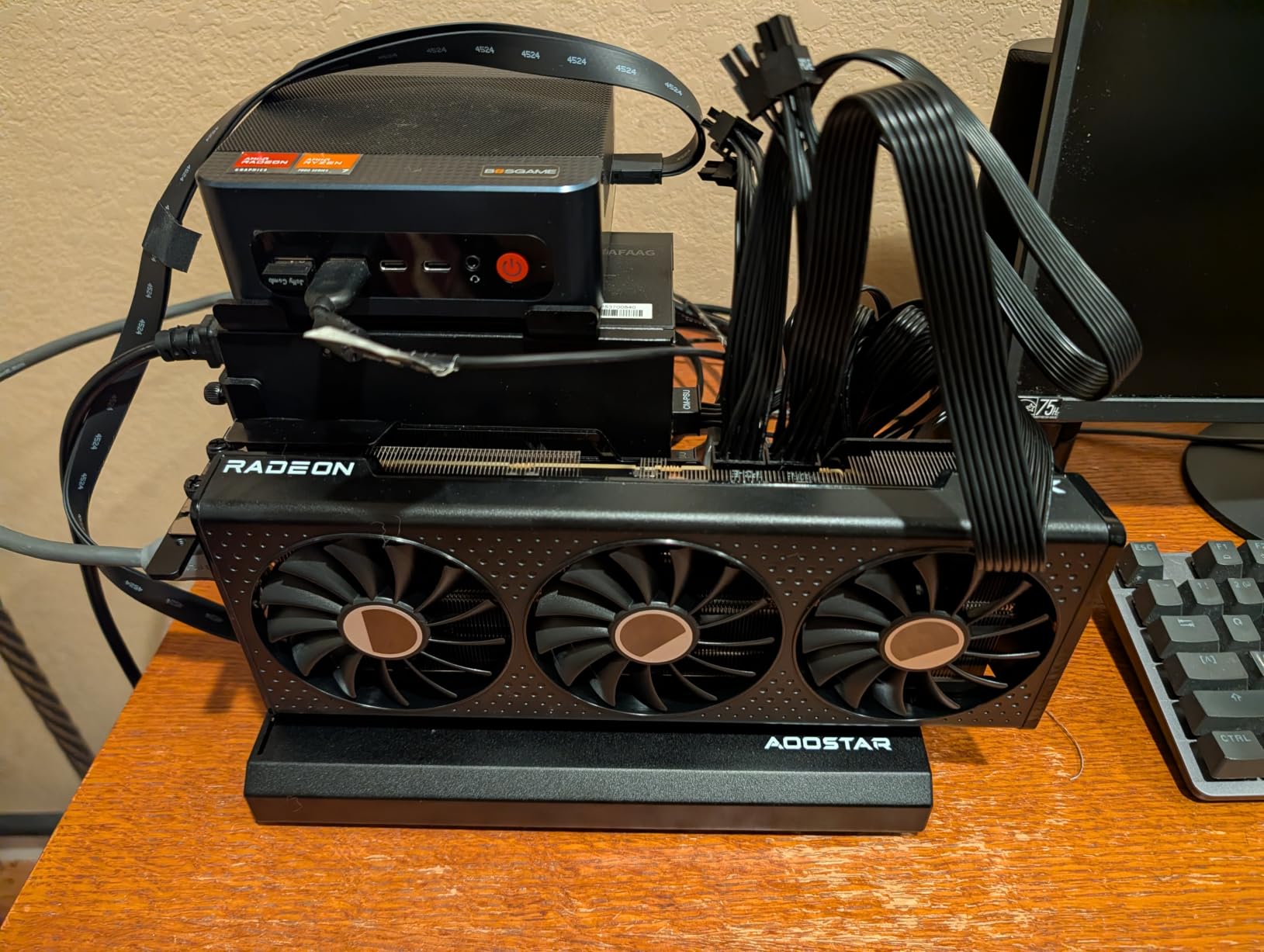XFX Speedster QICK309 Radeon RX 7600XT Black Gaming Graphics Card with 16GB GDDR6 HDMI 3xDP, AMD RDNA 3 RX-76TQICKBP customer photo 1