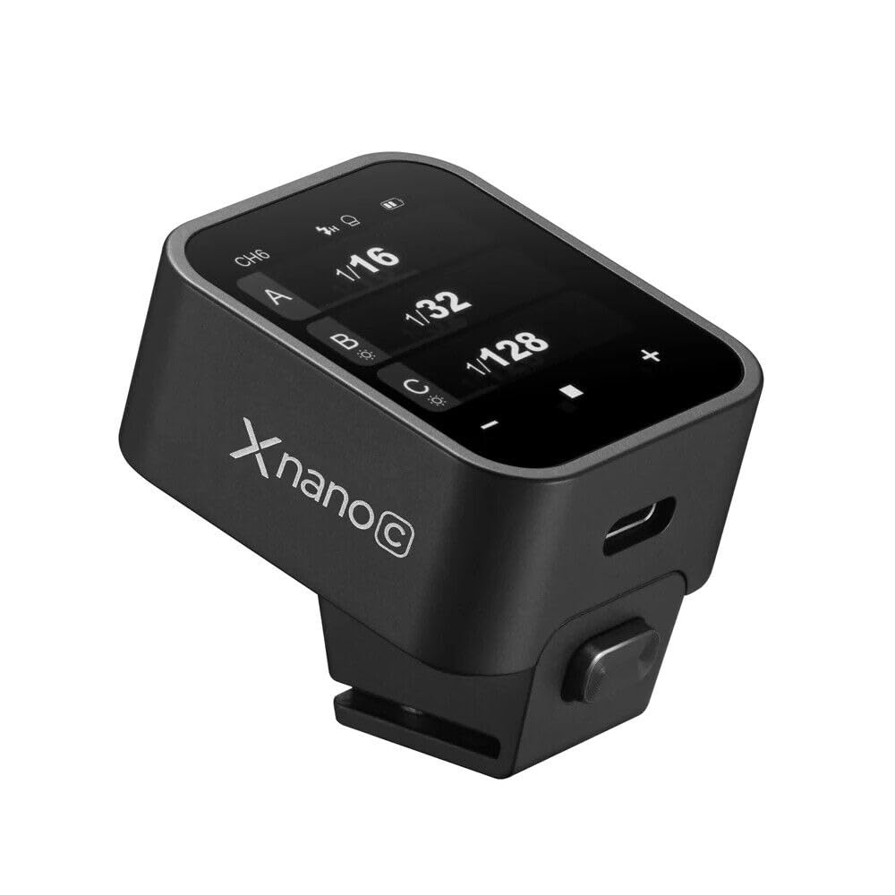 Godox X3C X3-C TTL Wireless Flash Trigger for Canon Camera, 2.4G Wireless Touchscreen Flash Transmitter, Support TTL Auto/Manual/Multi Flash, Built-in Lithium Battery, High-Definition OLED Screen customer photo 1