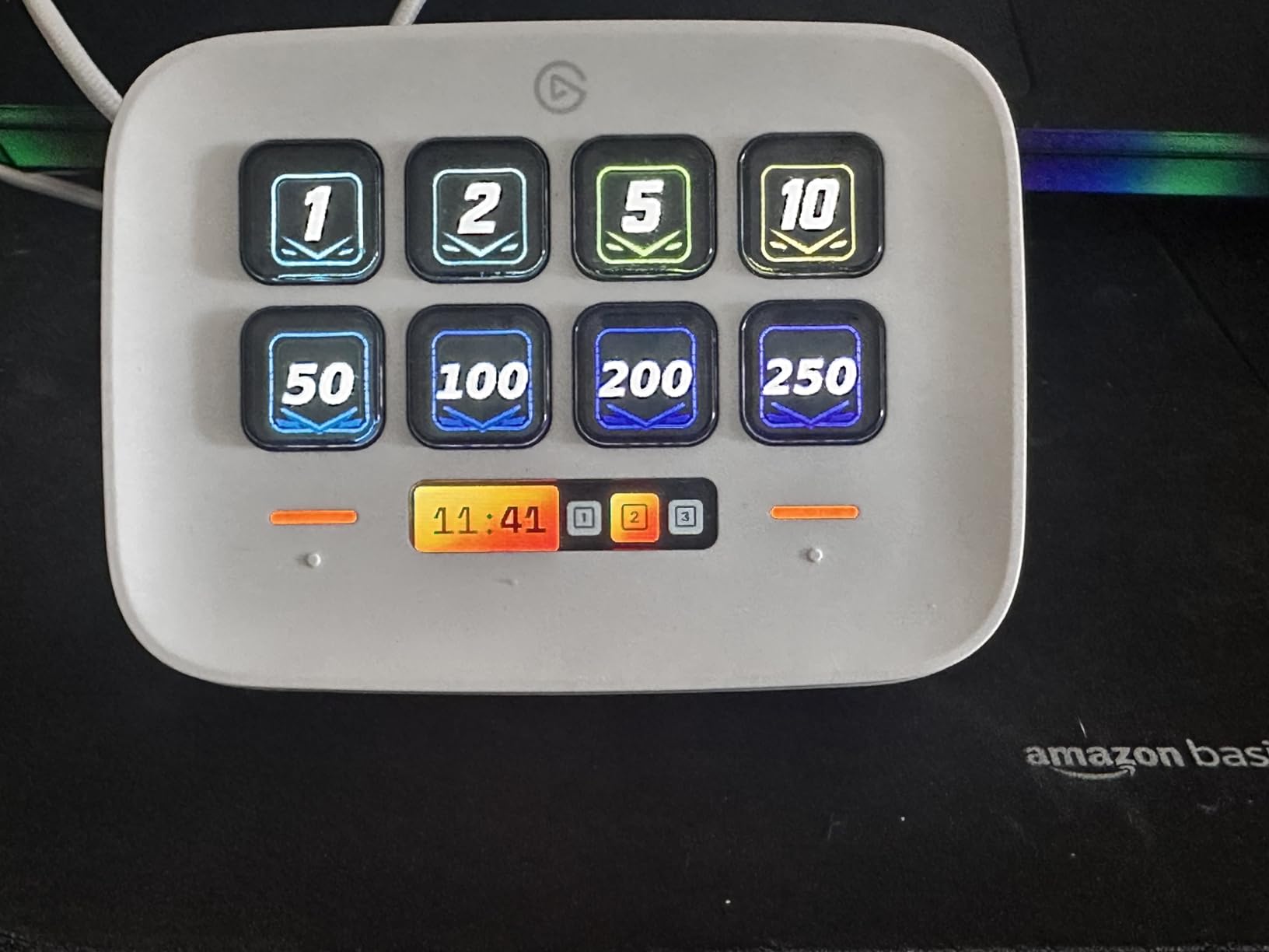 Elgato Stream Deck Neo, 8 Customizable Keys, 2 Touch Points | Automates repetitive tasks, Compatible with Zoom, Teams, Office apps, Smart home control, Zero-plastic packaging customer photo 1