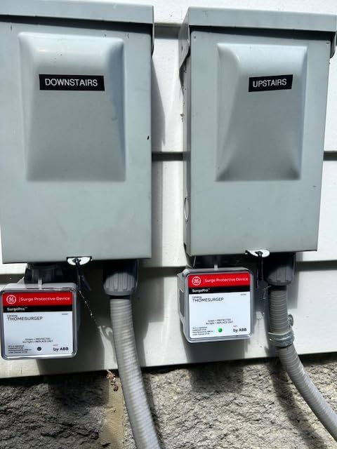 THOMESURGEP by ABB • SurgePro Surge Protective Device • Externally Mounted Wired Residential SPD for Retail and Home • Type 1 SPD • Safe, Reliable, and Functional customer photo 2