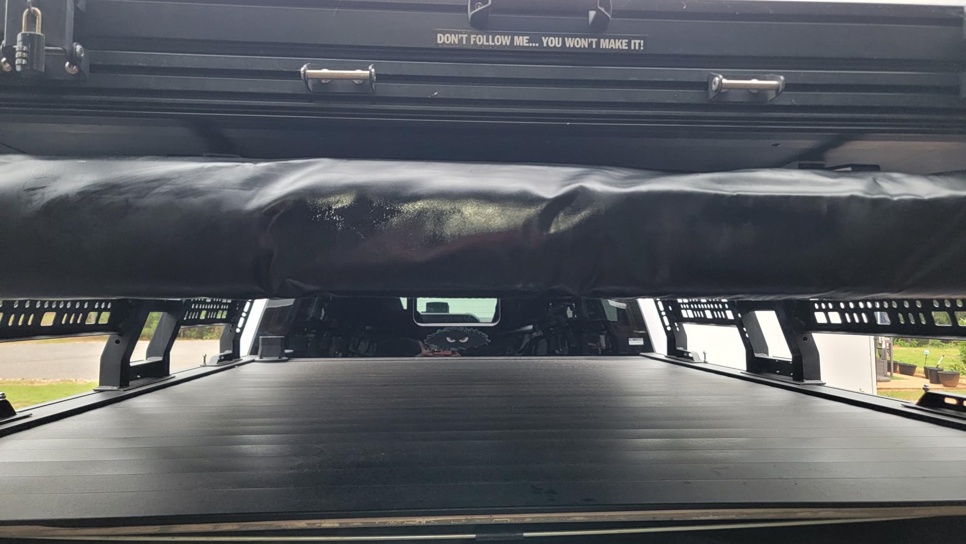 VEVOR Vehicle Awning 4.6'x6.6' Roof Rack Pull-Out Sun Shade UV50+ PU3000mm, Retractable Weatherproof 4x4 Side Awning for SUV customer photo 2