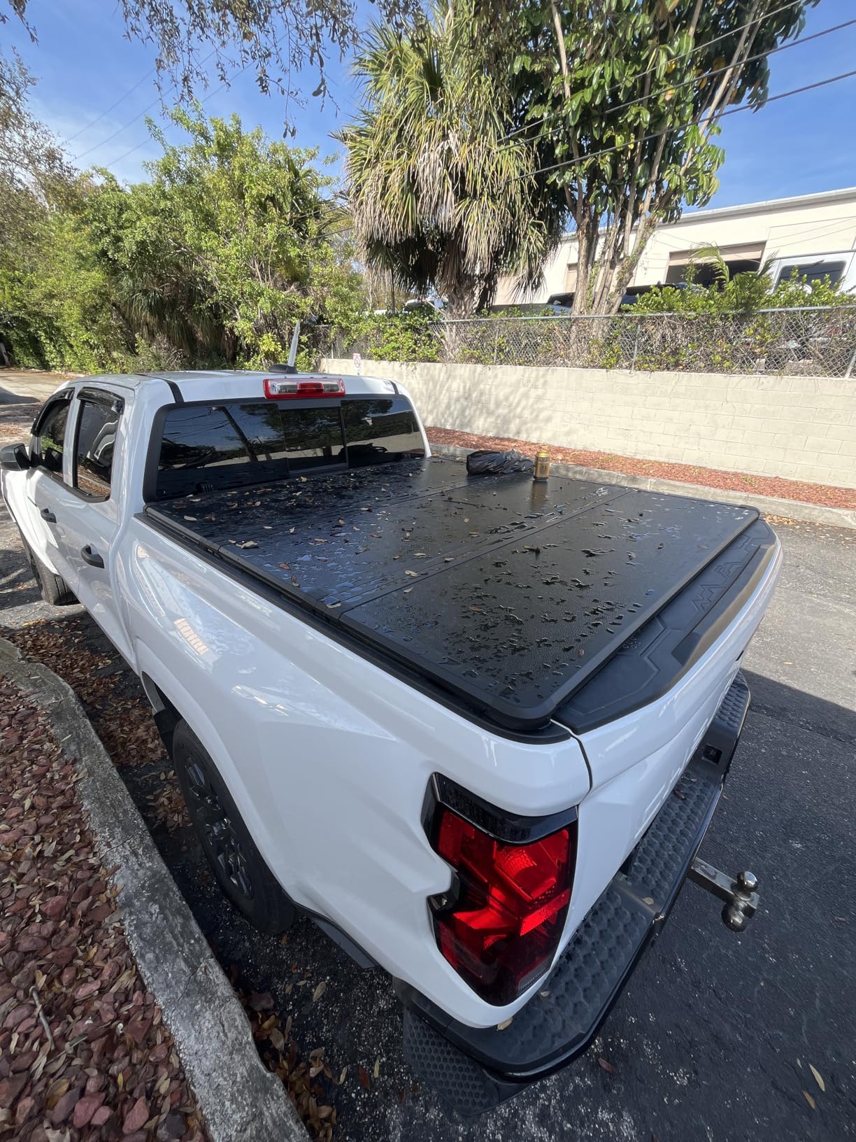 AUTOSAVER88 FRP Hard Tri-fold Truck Bed Tonneau Cover Compatible with Chevy Colorado/GMC Canyon 2015-2026 5.2 ft Bed customer photo 1