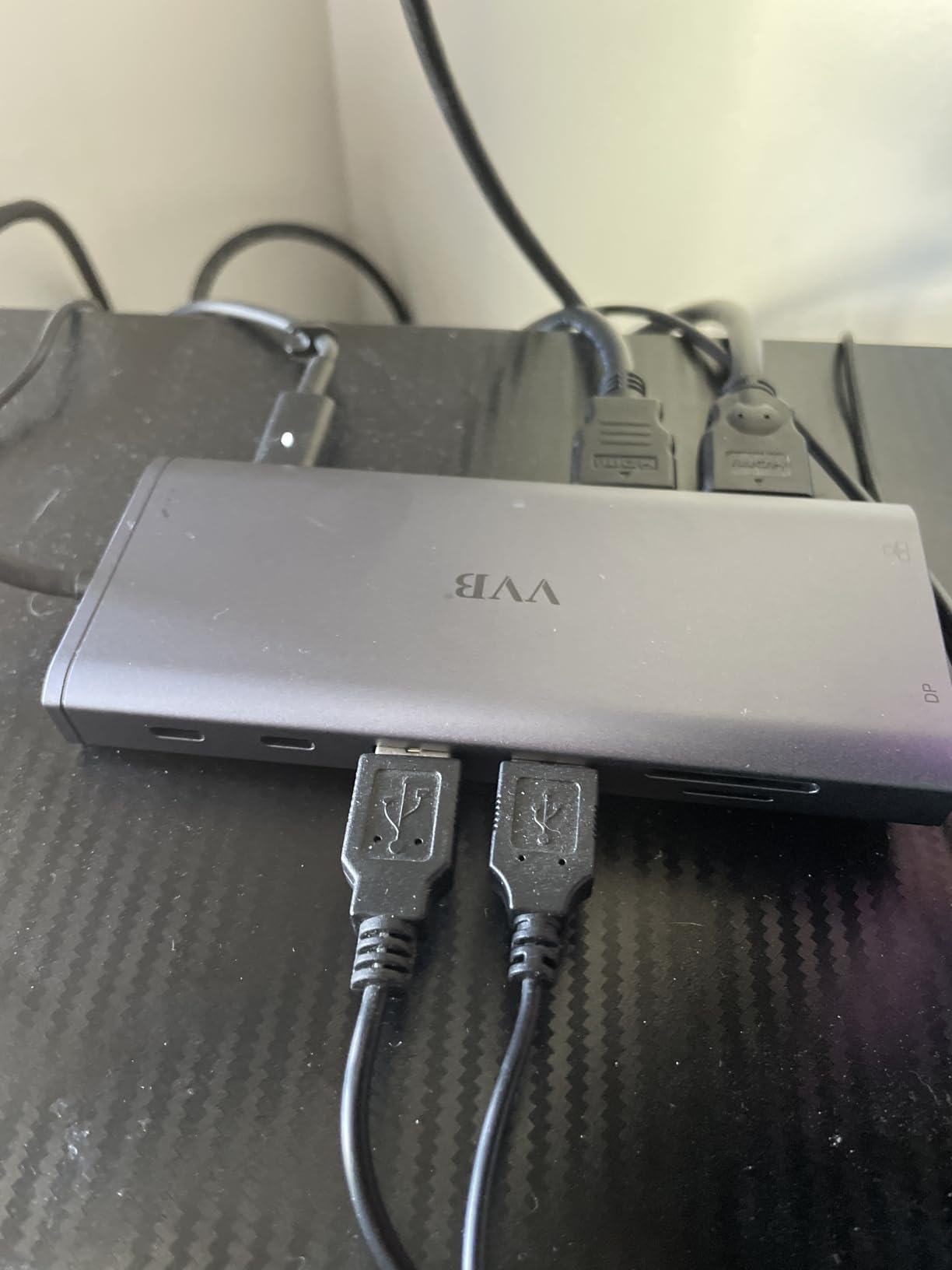 USB C Laptop Docking Station Dual Monitor HDMI for Dell/Lenovo/HP Laptop 14 in 1 USB C Hub Multiport Adapter Dongle Dock USB C to 2 HDMI 4K+DisplayPort+Ethernet+4USB+2USB C+100W PD Charger+SD/TF+Audio customer photo 2