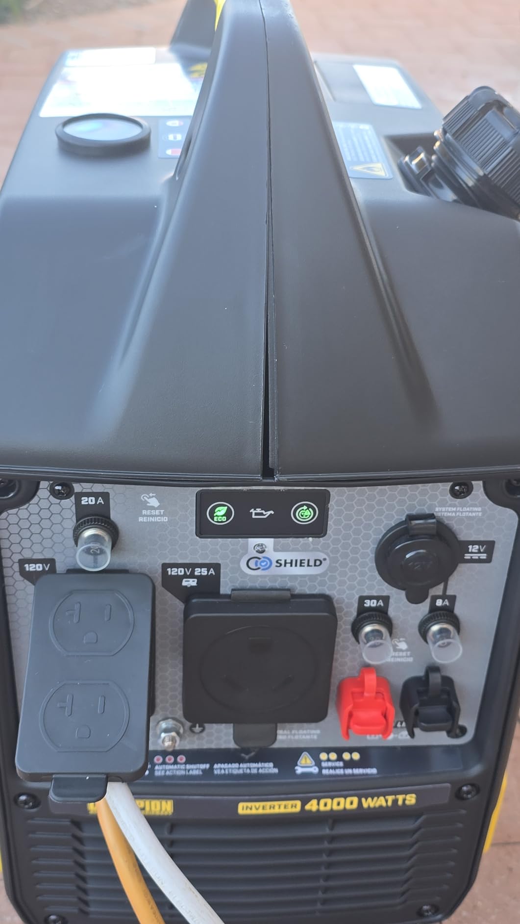 Champion 4000-Watt RV Ready Portable Inverter Generator with Quiet Technology and Free 3-Year Warranty customer photo 1