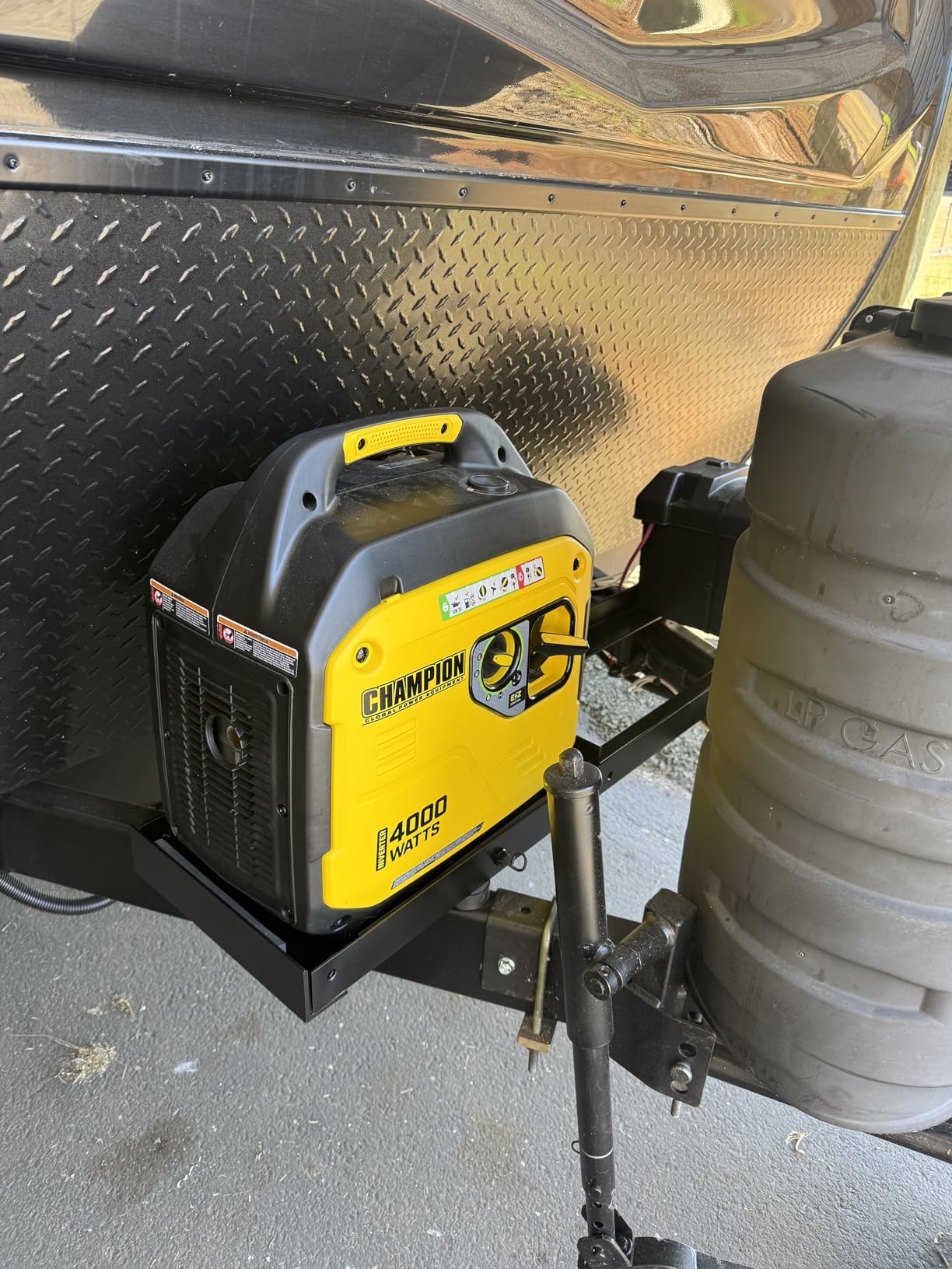 Champion 4000-Watt RV Ready Portable Inverter Generator with Quiet Technology and Free 3-Year Warranty customer photo 2