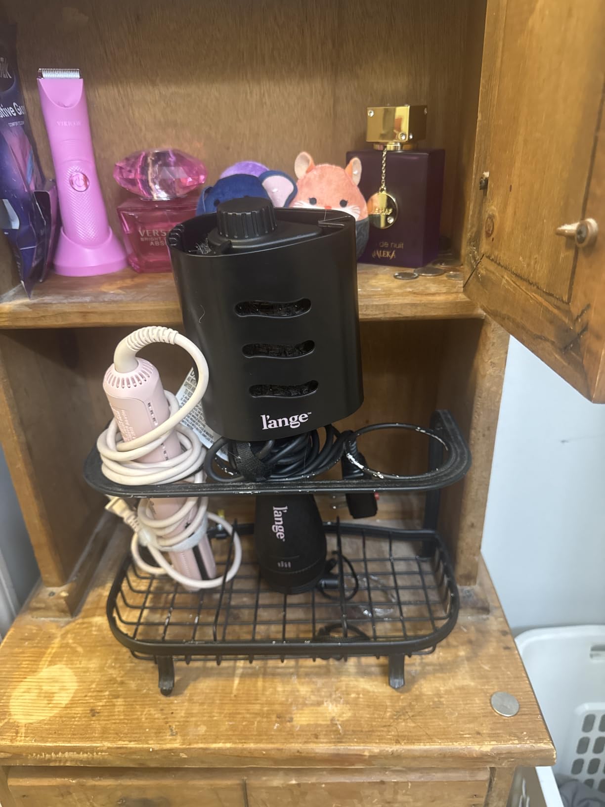 L'ANGE HAIR Le Volume Elevé 65MM 2-in-1 Titanium Brush Dryer - Teardrop Shape Barrel (Blush) customer photo 1