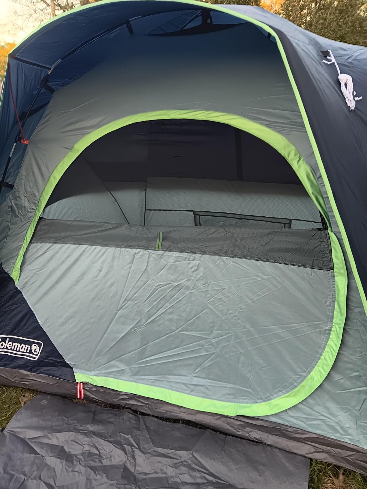 Coleman Skydome XL Large Family Tent with 5 Minute Setup, Weatherproof Tent with Rainfly & Carry Bag, Fits Multiple Queen Airbeds, Made of PFAS-Free Materials customer photo 1