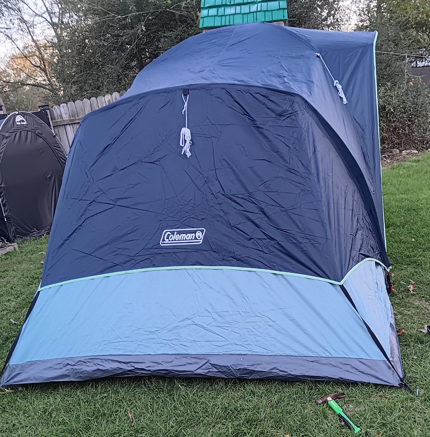 Coleman Skydome XL Large Family Tent with 5 Minute Setup, Weatherproof Tent with Rainfly & Carry Bag, Fits Multiple Queen Airbeds, Made of PFAS-Free Materials customer photo 2