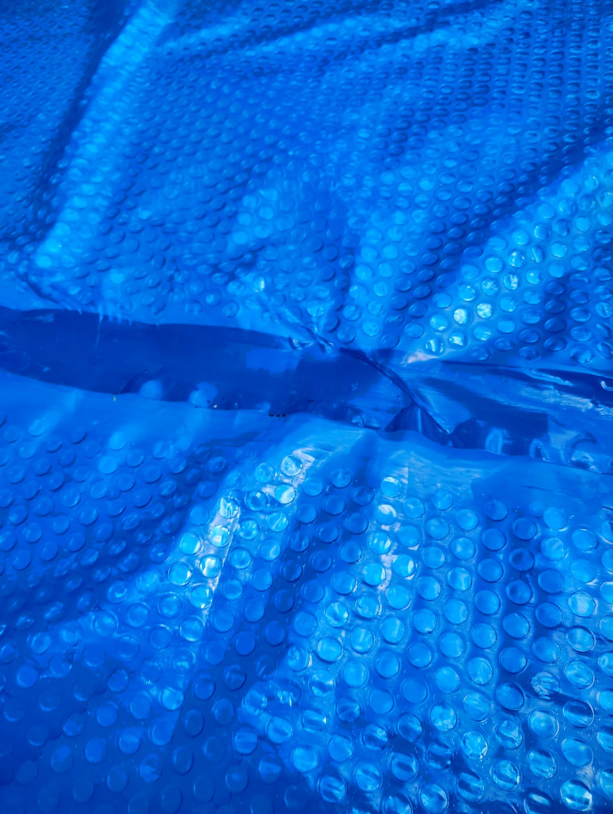 Sun2Solar Blue 9 ft x 18 ft Rectangle Solar Cover | 12 Mil | Heat Retaining Blanket for Rectangular Inground & Above Ground Swimming Pools | Sun Heats Pool | 1200 Series Bubble Heating Blankets customer photo 2