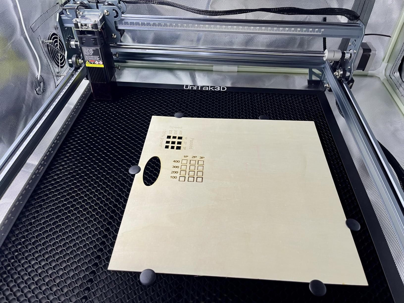 Creality Falcon 10W Laser Engraver Machine, 0.06mm High Precision Laser Engraving Machine 72W Laser Cutter and Engraver Machine for Wood Metal Acrylic Leather, 15.7x16.3in Workspace customer photo 2