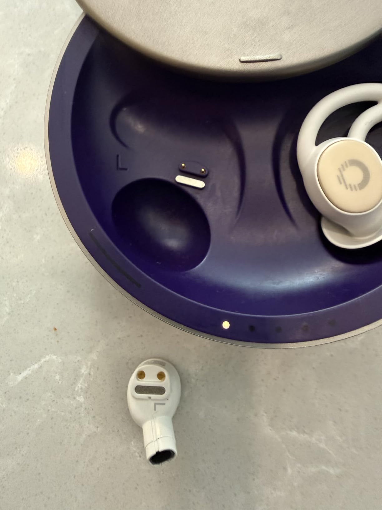 Ozlo Sleepbuds - Comfortable Side Sleeper Headphones | Up to 10 Hours of Bluetooth LE Streaming | Science-Backed Sleep Sounds | Snore Blocking Comfortable Earbuds customer photo 2