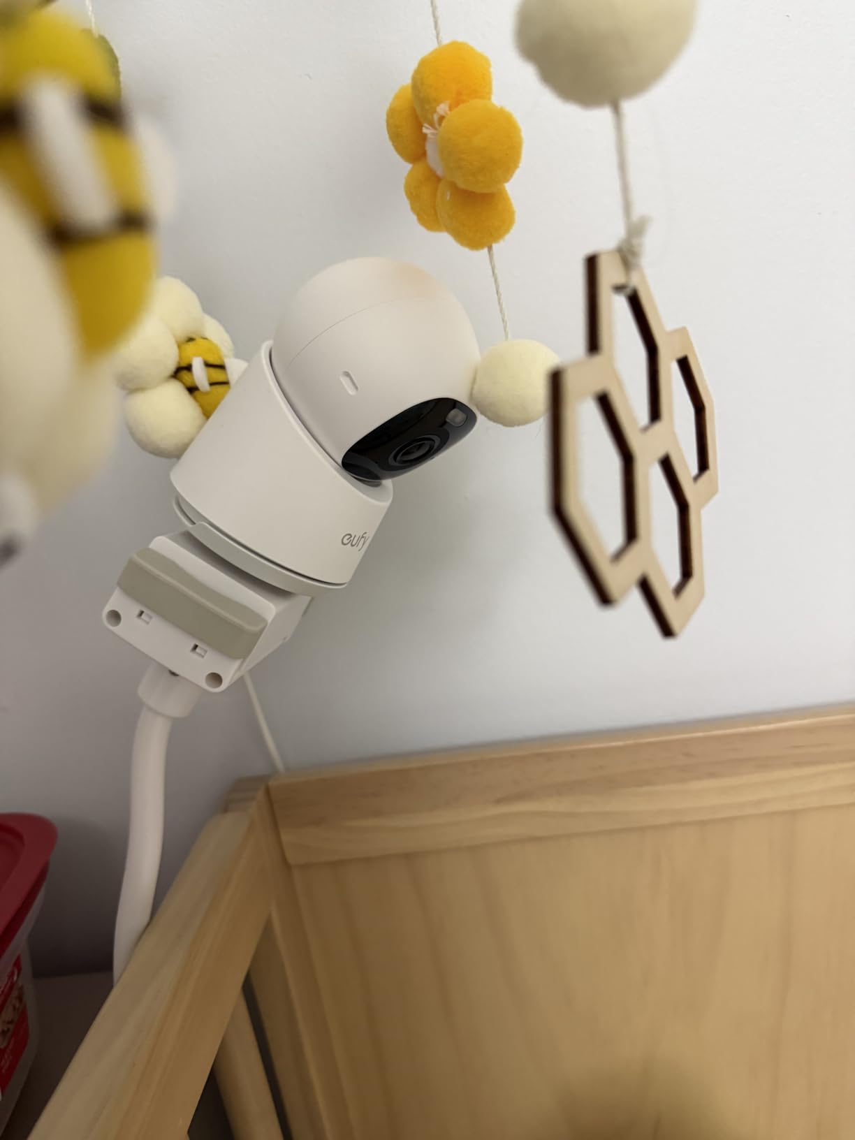eufy Security 4K Indoor Camera E30 - No Subscription, Pet Camera/Nanny/Baby Monitor, 360 Pan & Tilt, AI Auto Tracking, Color Night Vision, Two-Way Audio, HomeKit customer photo 1