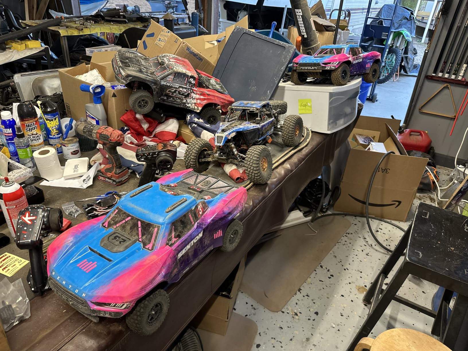ARRMA RC Truck 1/10 SENTON 4X4 223S BLX BRUSHLESS Short Course Truck RTR with DSC, RED customer photo 2
