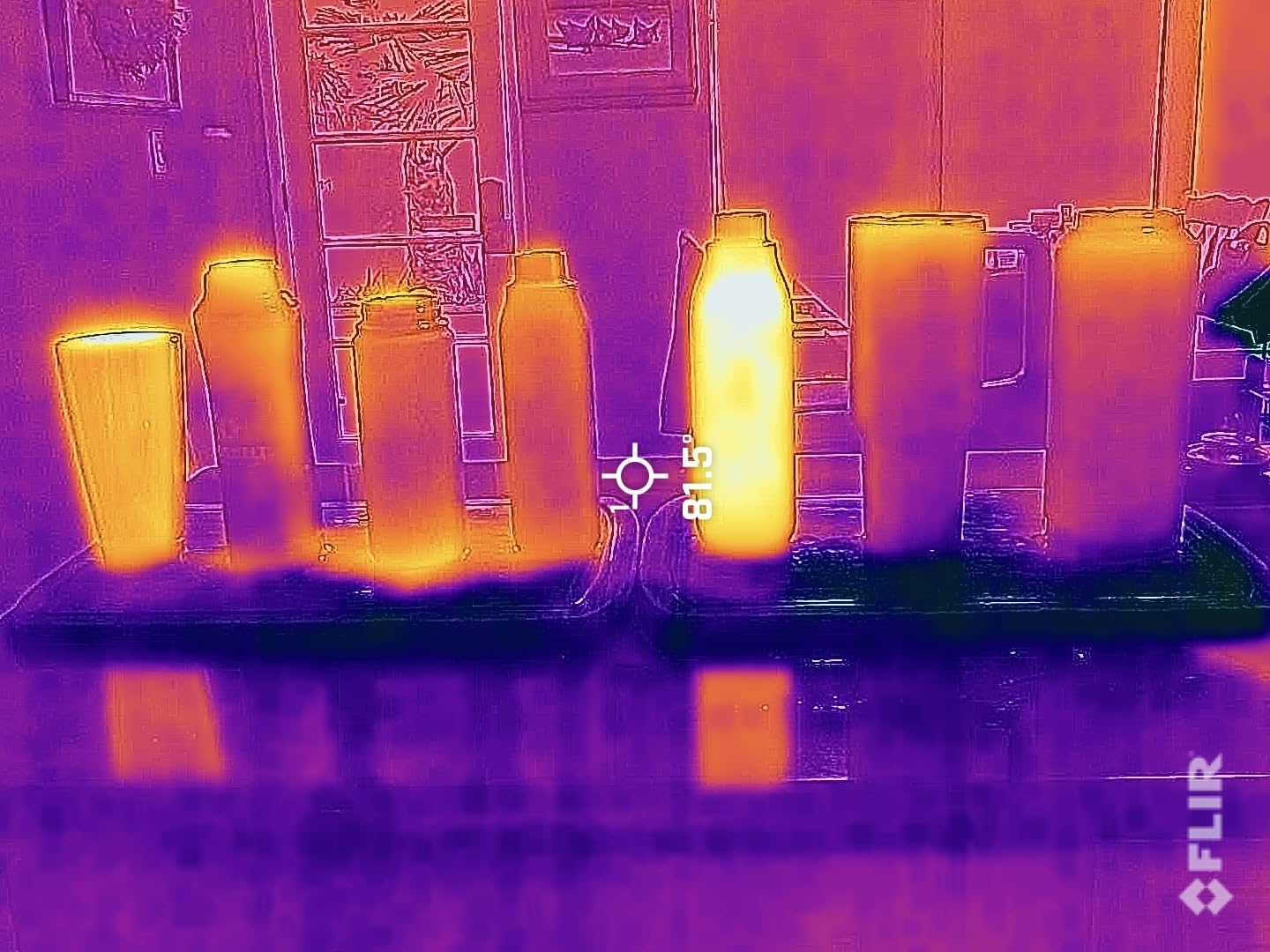 Flir One Pro - Thermal Imaging Camera for iOS Smartphones (iPhone 15 and Newer w/USB-C), 480x360 Super Resolution (160x120 Native IR) | iPhone 15 and newer, MSX, VividIR, jobsite tough customer photo 1