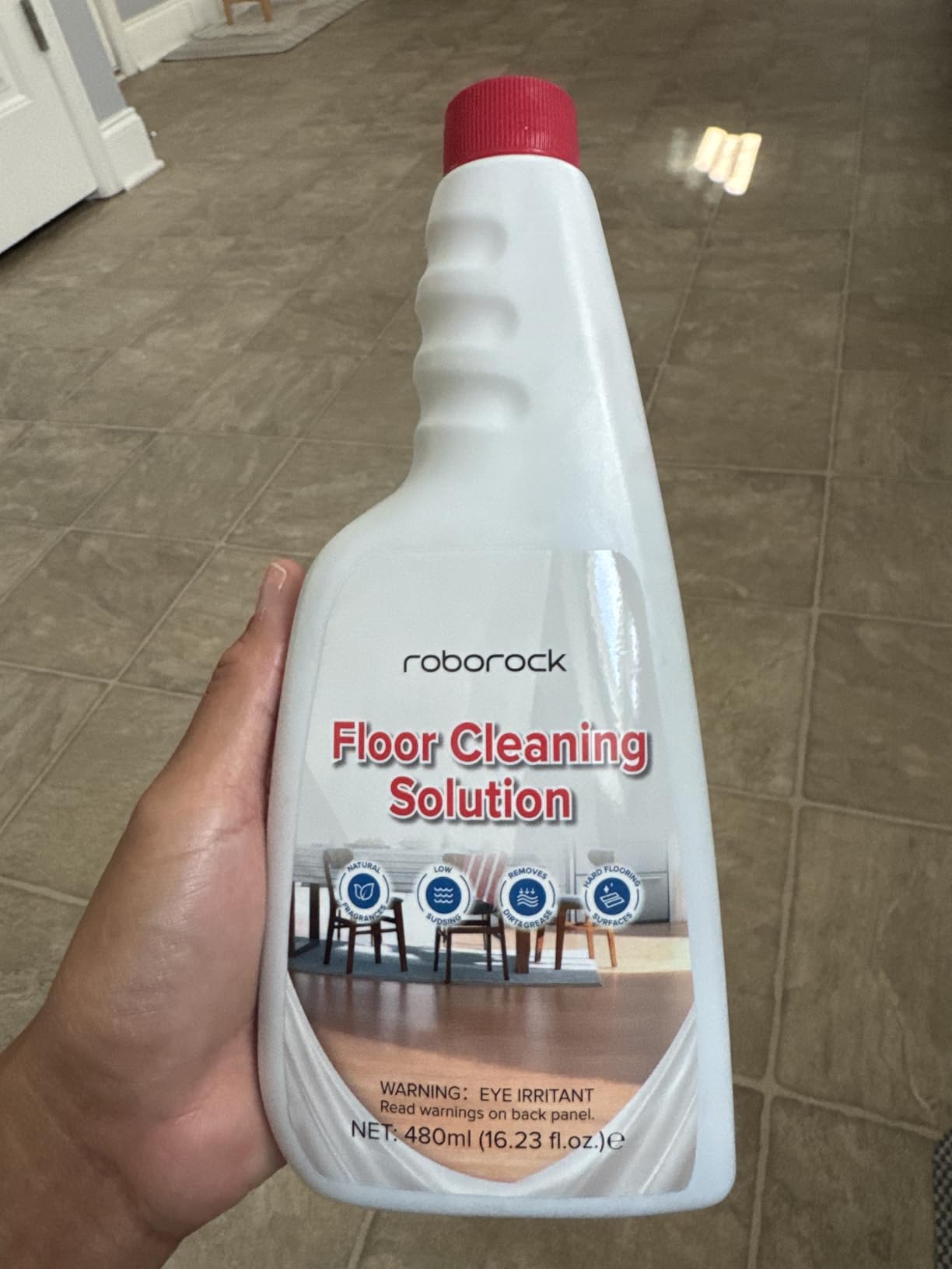 roborock Qrevo Series Robot Vacuum and Mop, 8000Pa Suction, Upgraded from Qrevo S, Anti-Tangle Brushes, Smart Obstacle Avoidance, Auto Mop Washing, All-in-One Dock, 200RPM Spinning Mops, Black(QV 35A) customer photo 1