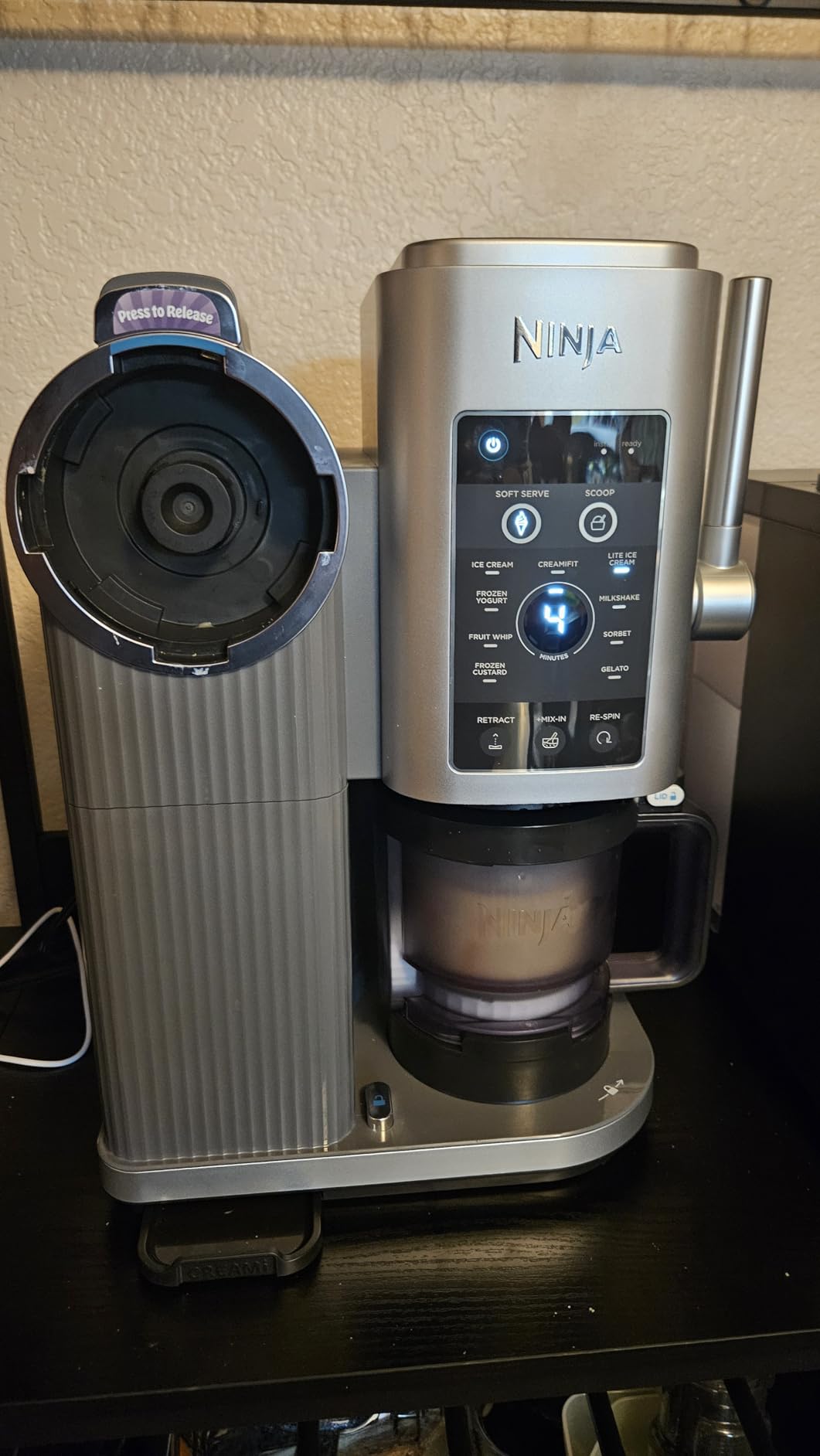 Ninja Creami Scoop & Swirl 13-in-1 Ice Cream and Soft Serve Maker, NC701 | Ninja Creami Scoop and Swirl turns almost anything into ice cream and soft serve at a button touch, scooped or swirled. customer photo 2