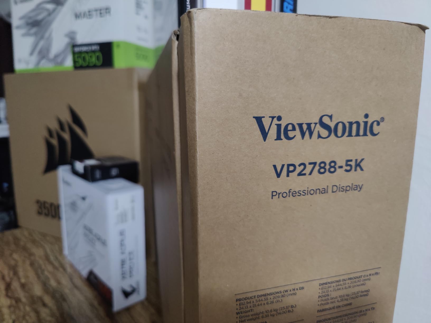ViewSonic VP2788-5K 27 Inch 5K Mac-Ready Monitor, IPS with 100% sRGB, 99% DCI-P3 and Pantone Validated, Thunderbolt 4 customer photo 1