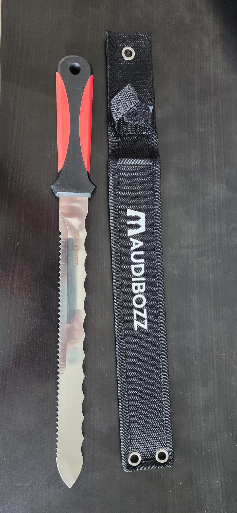 Sod Cutter knife: Insulated knife 11.14-inch sod knife blade, Stainless Steel double-edged customer photo 1