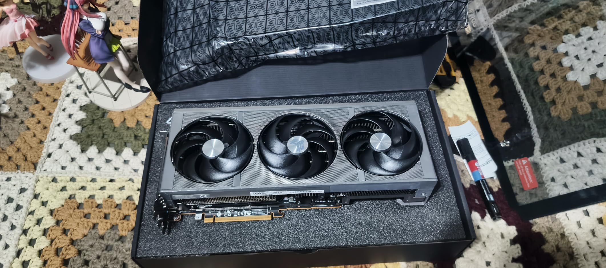 Sapphire 11348-01-20G Nitro+ AMD Radeon RX 9070 XT Gaming OC Graphics Card with 16GB GDDR6, AMD RDNA 4 customer photo 1