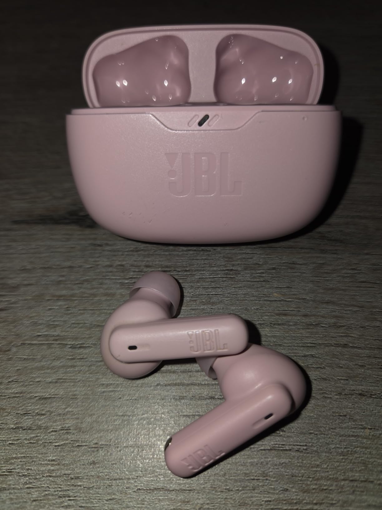 Vibe Beam 2 - True Wireless Noise Cancelling Earbuds with JBL Pure Bass Sound & Smart Ambient Technology, 4mics for Crisp, Clear Calls, up to 40Hrs of Playback, IP54 Dust & Water Resistant (Blue) customer photo 1