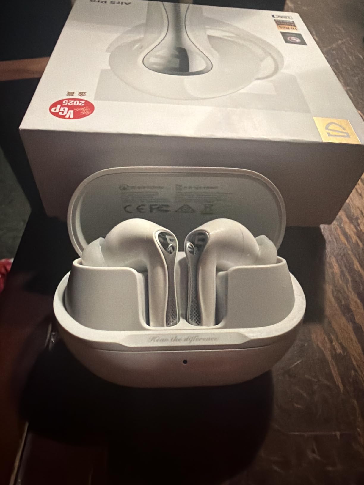 Air5 Pro Hi-Res Wireless Earbuds, LDAC & aptX Lossless, Audiophile-Grade Sound with Wide Soundstage, 37H Playtime, Bluetooth 5.4, IPX5 Waterproof, Multipoint Connection customer photo 1