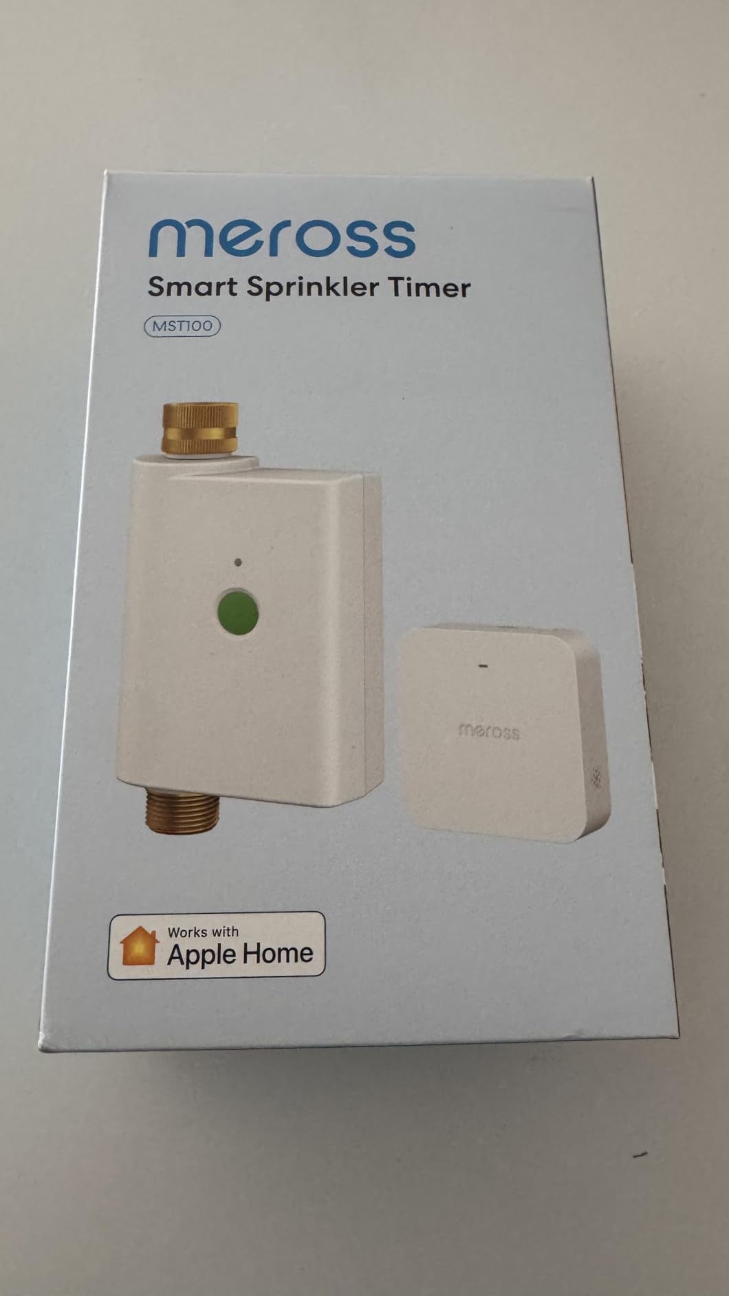 meross WiFi Water Timer for Garden Hose, Smart Hose Timer with Brass Inlet & Outlet, WiFi Sprinkler Valve Work with Apple Homekit, Alexa & Google Assistant, Smart Rain Skip for Lawn, Garden & Yard customer photo 2