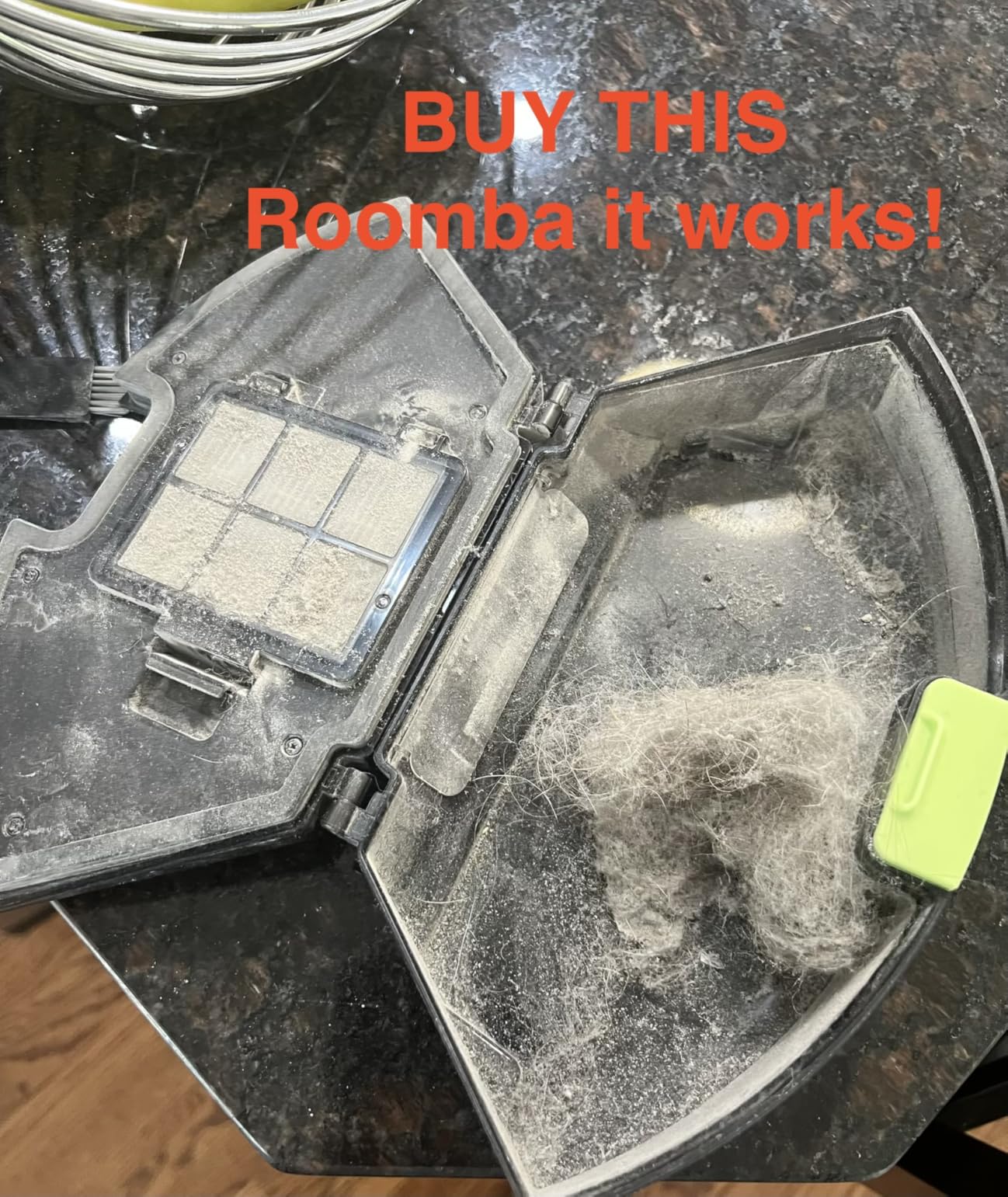 iRobot Roomba 105 Vac Robot Vacuum - Easy to use, Intense Power-Lifting Suction, LiDAR Navigation, Multi-Surface Cleaning, Cleans in Neat Rows, Self-Charging customer photo 1