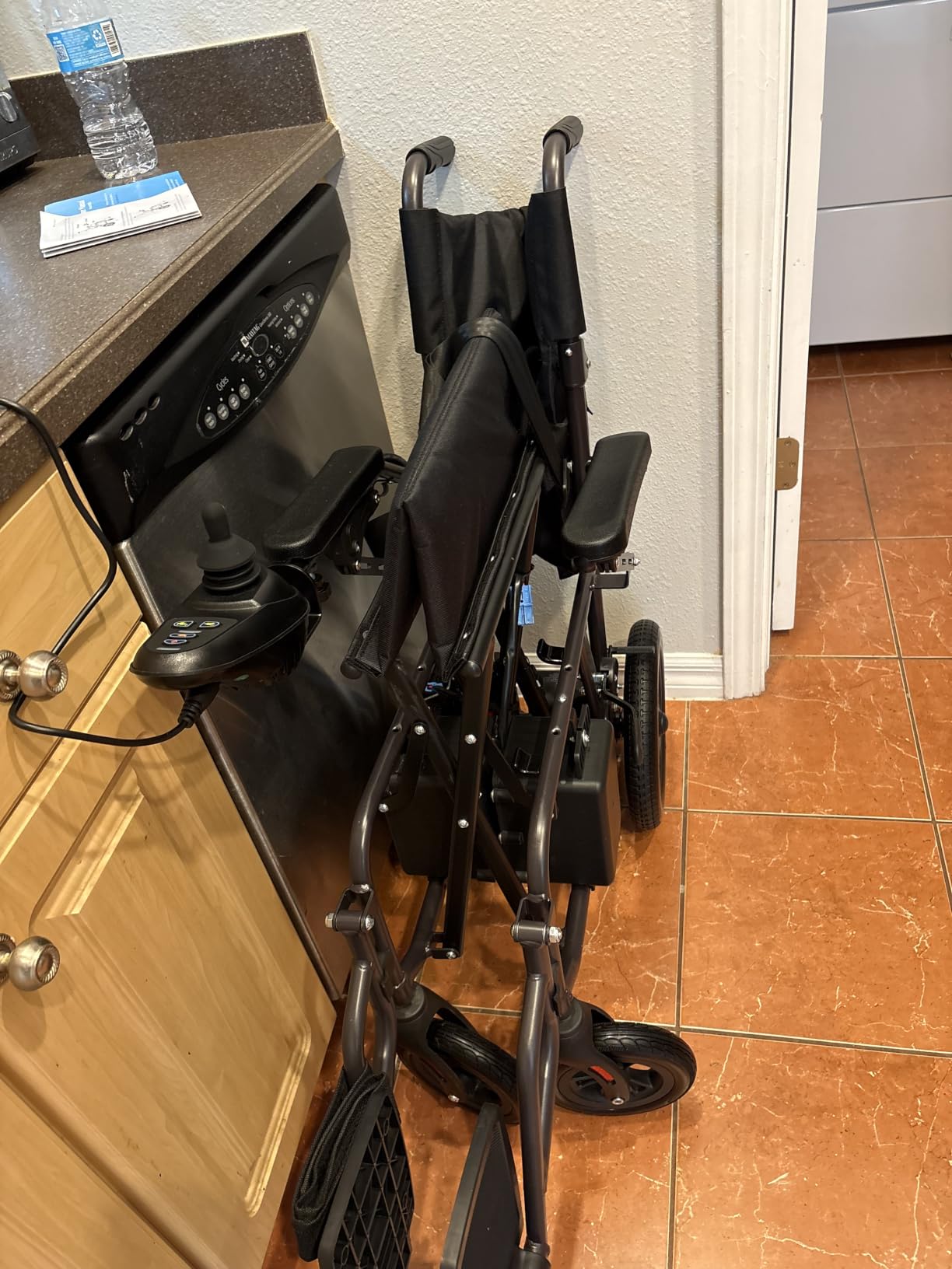 2026 New Upgrade Foldable Electric Wheelchairs for Adults,Seniors | 15 Miles Long Travel Range,Lightweight,Portable Motorized Wheelchairs,300LBS Weight Capacity,FSA&HSA Eligible,All Terrain customer photo 2