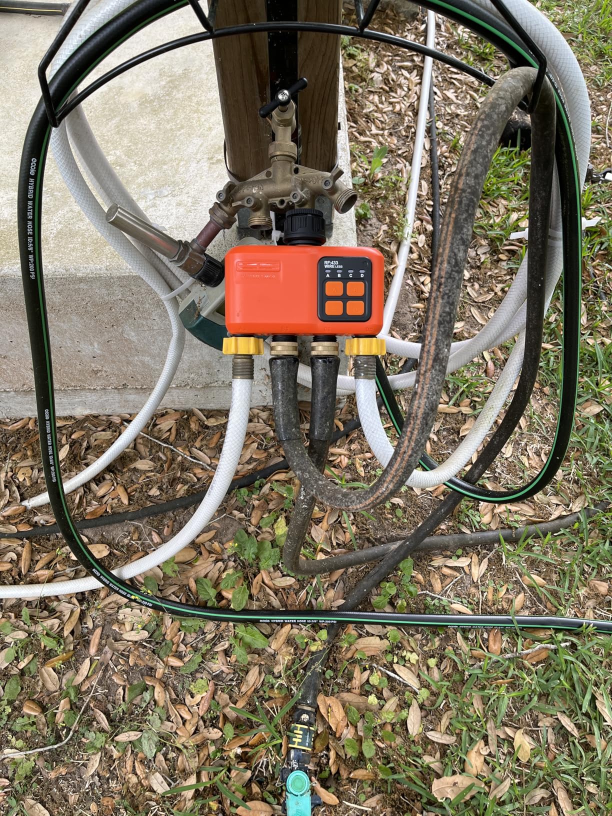 Smart WiFi Sprinkler Timer 3 Zone, WiFi Water Timer for Garden Hose with 984 FT Range, Strong Wall Penetration, APP & Remote Control, Alexa & Google Voice Compatible, Rain Delay, Manual Irrigation customer photo 1