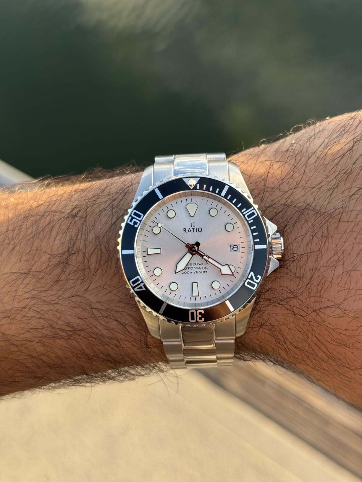 FreeDiver Sapphire Crystal Diver Watch Japanese Automatic Movement Dive Watch 200m Water Resistant Diving Watch customer photo 2