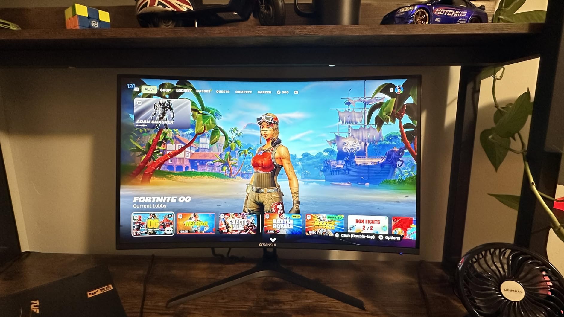 SANSUI 27 Inch Curved 240Hz Gaming Monitor FHD 1080P, 1500R Curve, 130% sRGB, 4000:1 Contrast, HDR, FreeSync, MPRT 1ms customer photo 1