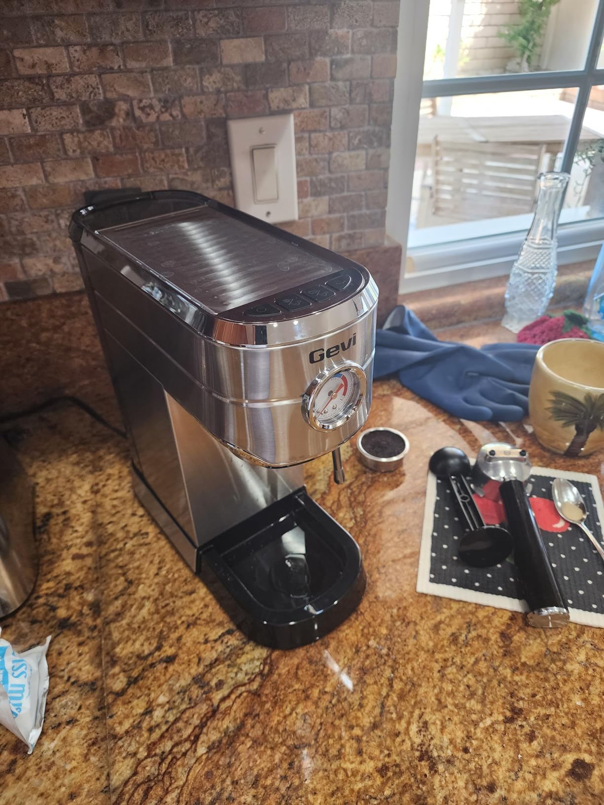 Gevi 20 Bar Compact Espresso Machine for Home customer photo 1
