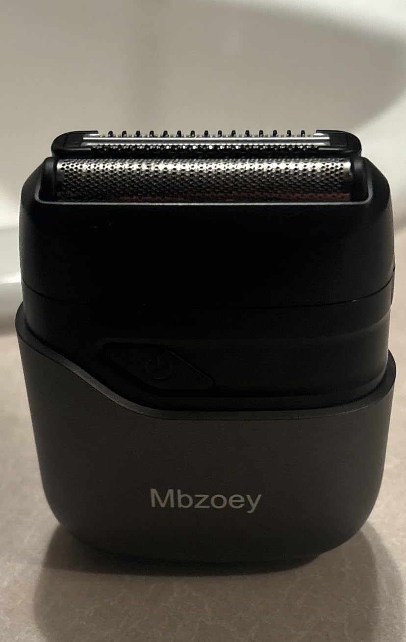 Mbzoey Electric Foil Shavers for Men: Mini Electric Razor for Face - IPX7 Waterproof Cordless Razor with LED Display & Fast Charge - Micro-Comb Technology & Precision Blades, Father's Day Gifts customer photo 2