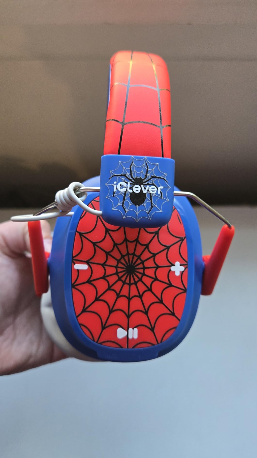 iClever Noise Cancelling Headphones for Kids Adults, Bluetooth Ear Protection with 60H Play Time, Safe Volume 80dBA, Noise Reduction Headphones for Autism Fireworks/Monster Truck, FOCUS customer photo 2