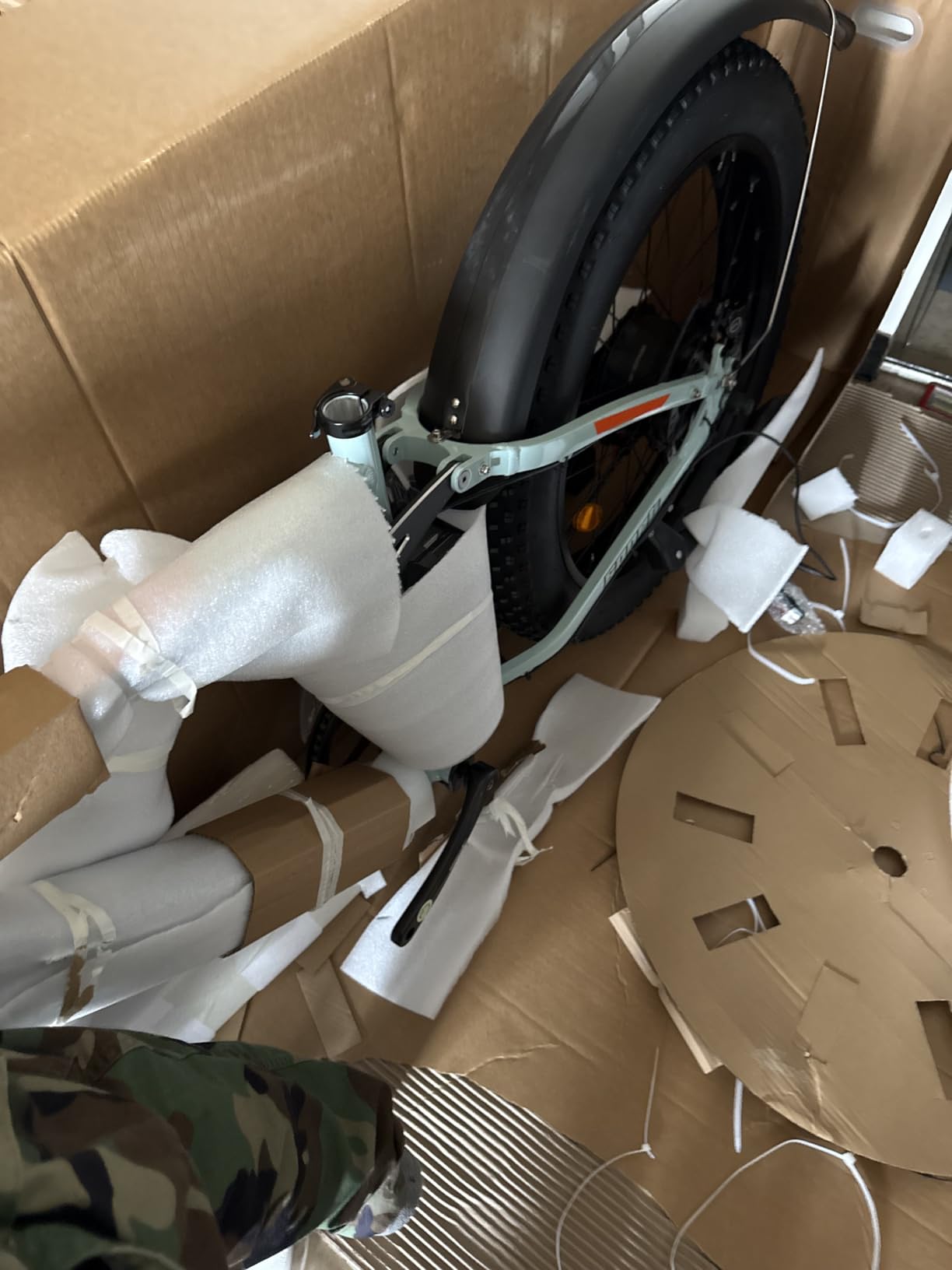 6000W Dual Motor Ebike for Adults, 60V 20Ah Fast Electric Bike 45mph, Up to 110 Miles, 24