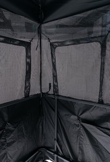 5/6FT Hunting Stand with Blind, 1-2 Man 4' x 4' Platform Deer Stand Tripod | Hunting Tower with 360 Degree See Through Blind, Elevated Ground Platform, Camouflage, Heavy Duty Stand for Deer Hunting customer photo 1