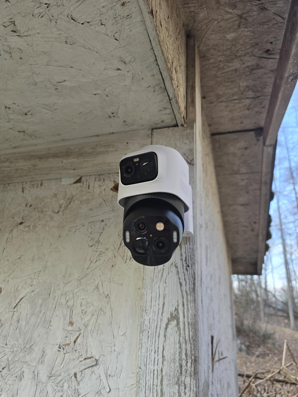 eufy Security eufyCam S4, 4K Solar Camera Wireless Outdoor, 3-Lens Bullet-PTZ Cam, 360 Coverage, 8X Auto Zoom, AI Recognition, AI Track, Color Night Vision, 0 Monthly Fee, Built in 32 GB Storage customer photo 2
