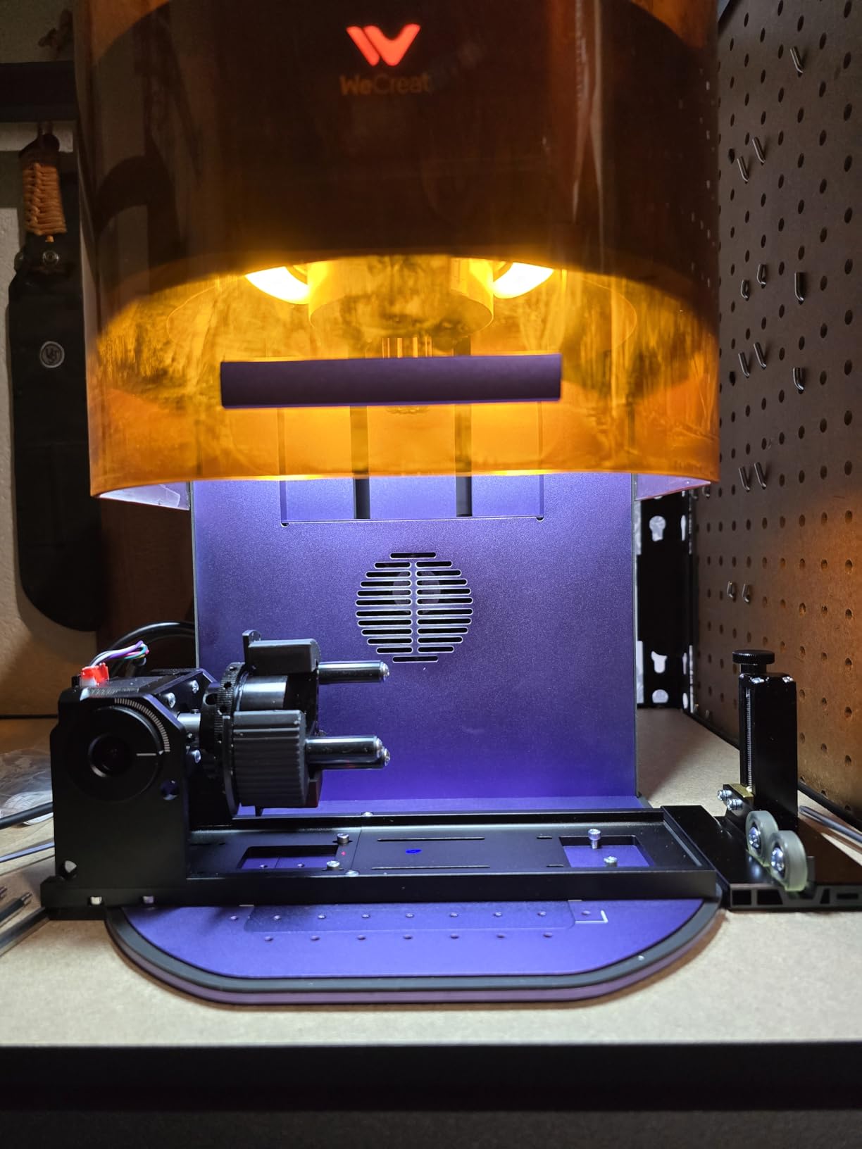 WECREAT Lumos Portable Laser Engraver, 3W IR & 10W Diode, 4000mm/s | Color Marking on Metal, Built-in 50MP Camera, Auto/Manual Focus, Laser Engraver Machine for Jewelry DIY Design Craft Fair customer photo 2