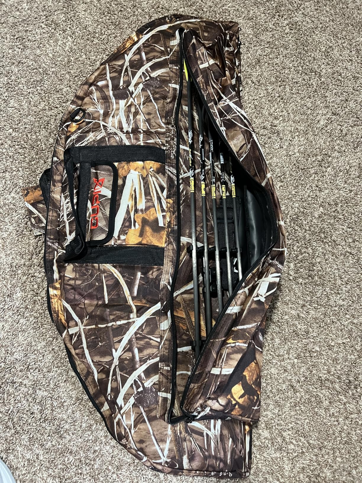 Compound Bow Case Soft Light-Weight Bow Bag with Arrow Pocket and Backpack Straps customer photo 1