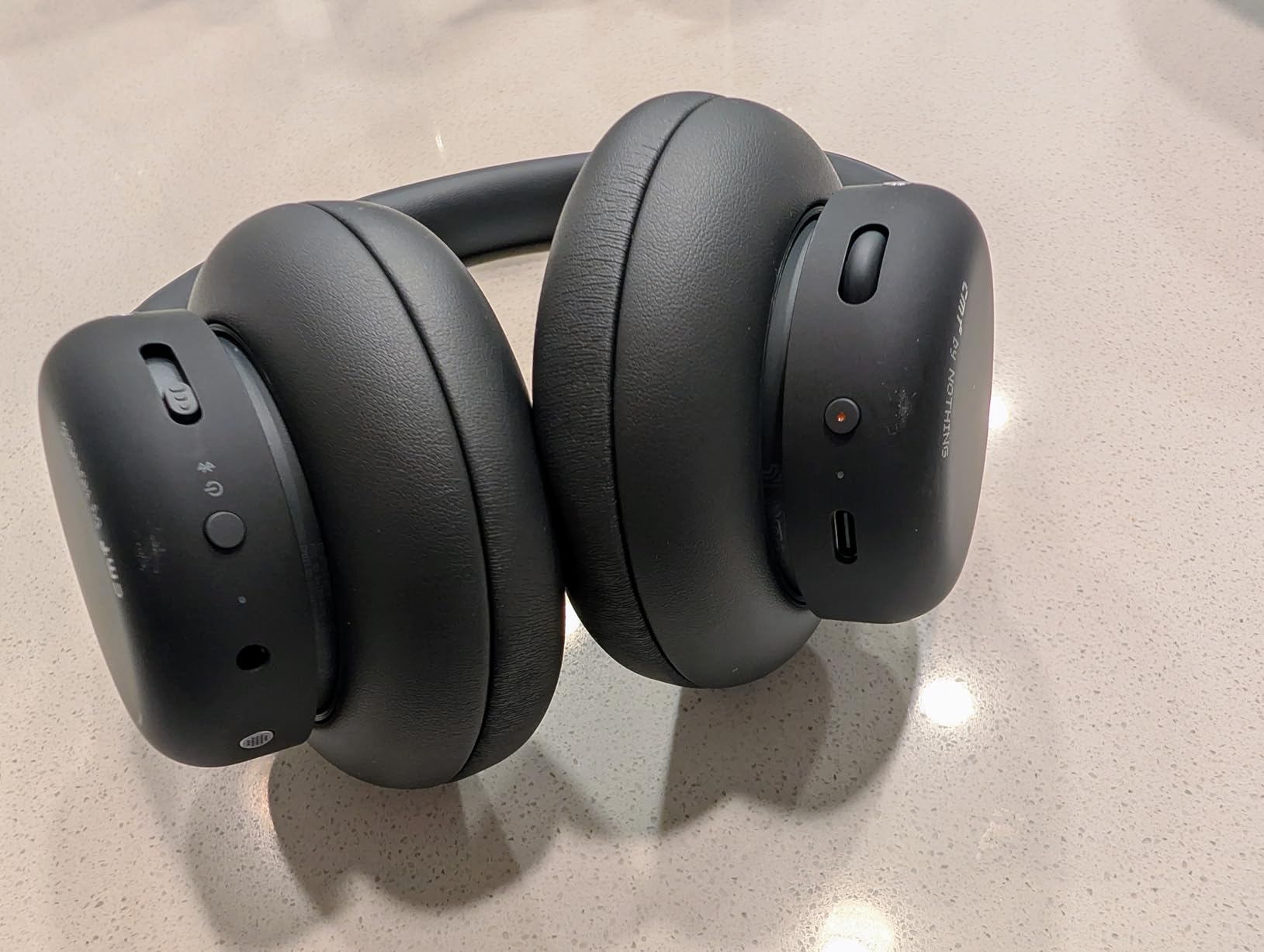 CMF BY Nothing Headphone Pro Active Noise Canceling Wireless Headphones Bluetooth 5.4 Over The Ear Headset, 50H ANC Playtime, Bass&Treble Slider, Custom EQ&Spatial Audio, Hi-Res LDAC, Dark Grey customer photo 2