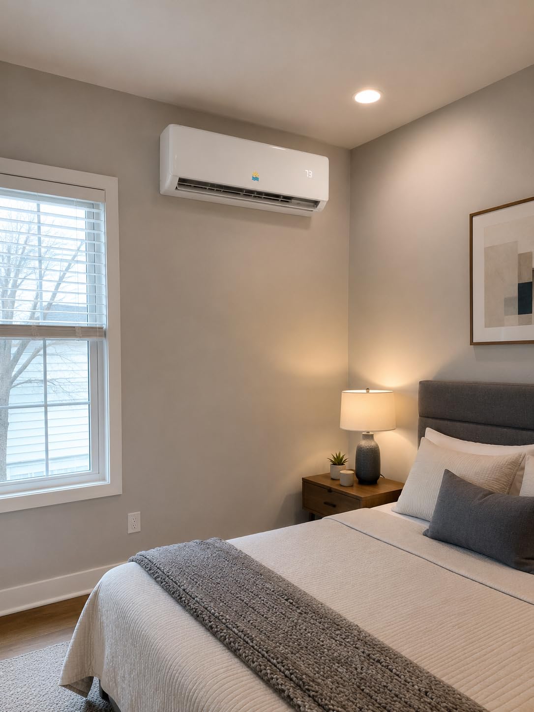 Rellytech Mini Split AC/Heating System, 12000 BTU, 19 SEER2 115V/110V | Ductless air conditioner, energy efficient, pre-charged system, up to 750sq.ft coverage, inverter heating and cooling customer photo 1
