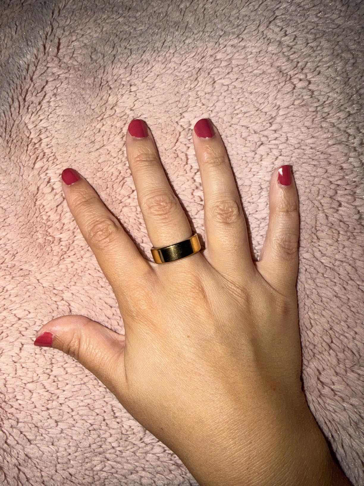 COLMI R02 Smart Ring, Smart Ring for Women and Men, No Subscription Fee, with a Charging Case, Supports Heart Rate, Blood Oxygen, Sleep Health Monitoring. (Silver, 7#) customer photo 1