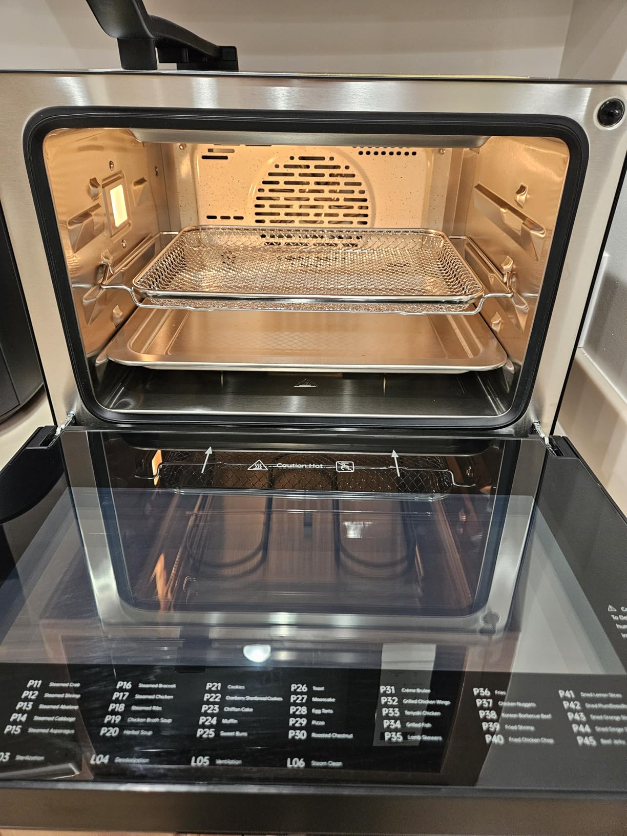 FOTILE HYZK32-E3 ChefCubii 1.1 cu. ft. 4-in-1 Steam-Combi Oven with Steam-Bake, Air Fry, Convection, Dehydrator Functions, and 50 Preset Menus, White customer photo 1