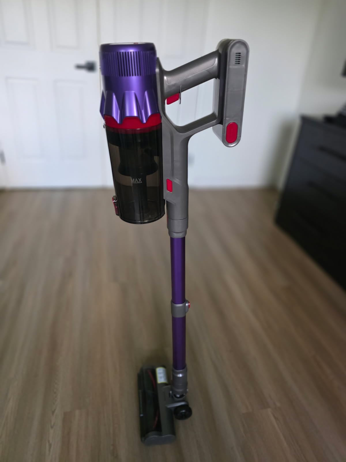 Cordless Vacuum Cleaner for Home - Powerful Stick Vacuum with HEPA Filter, 55-Min Runtime, LED Light, Anti-Tangle Brush, Detachable Battery, Lightweight Vacuum for Pet Hair, Carpets & Hard Floors customer photo 1